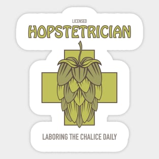 Hopstetrician Sticker